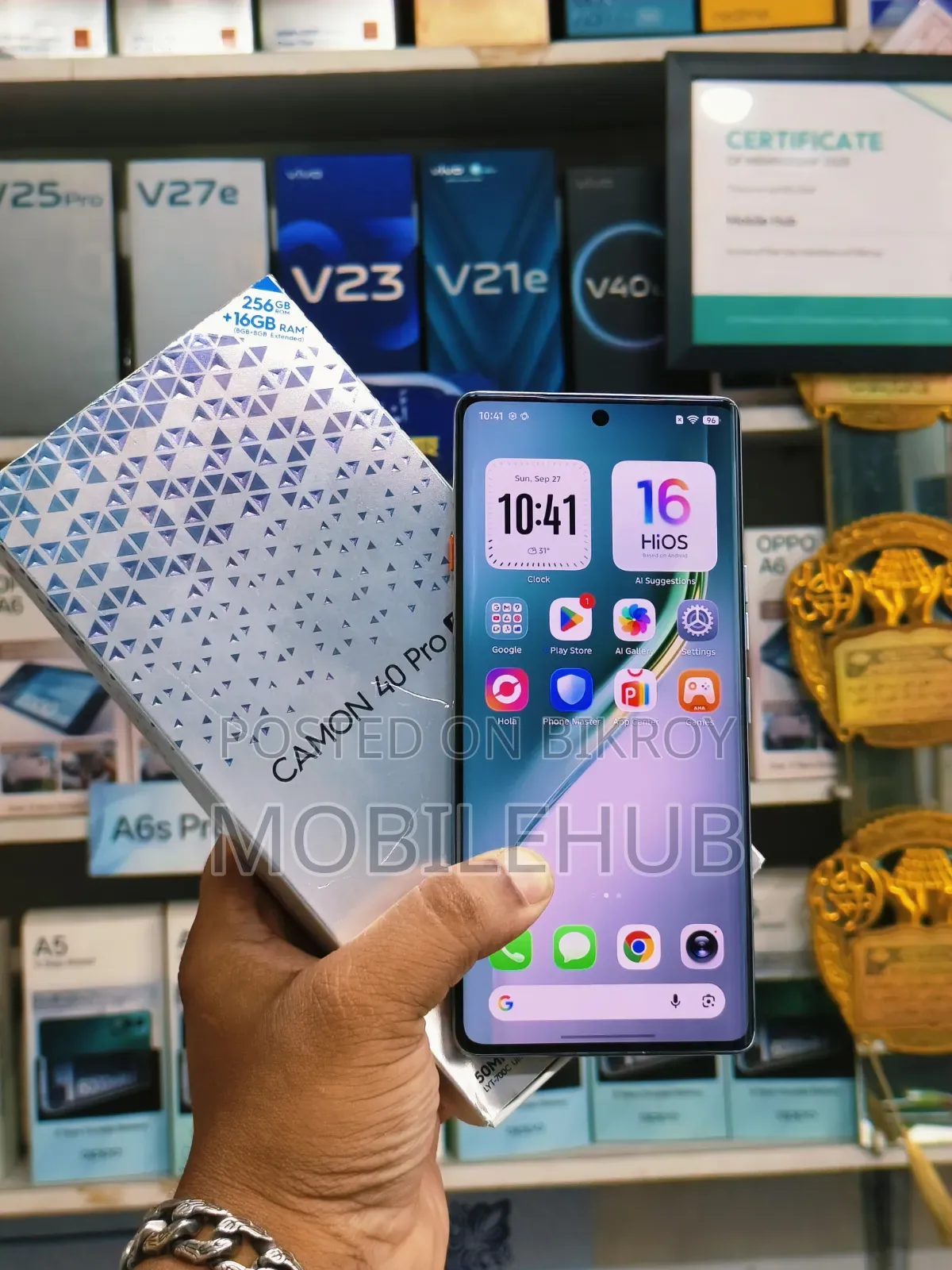 Tecno Camon 40 Pro 5G 256 GB Blue