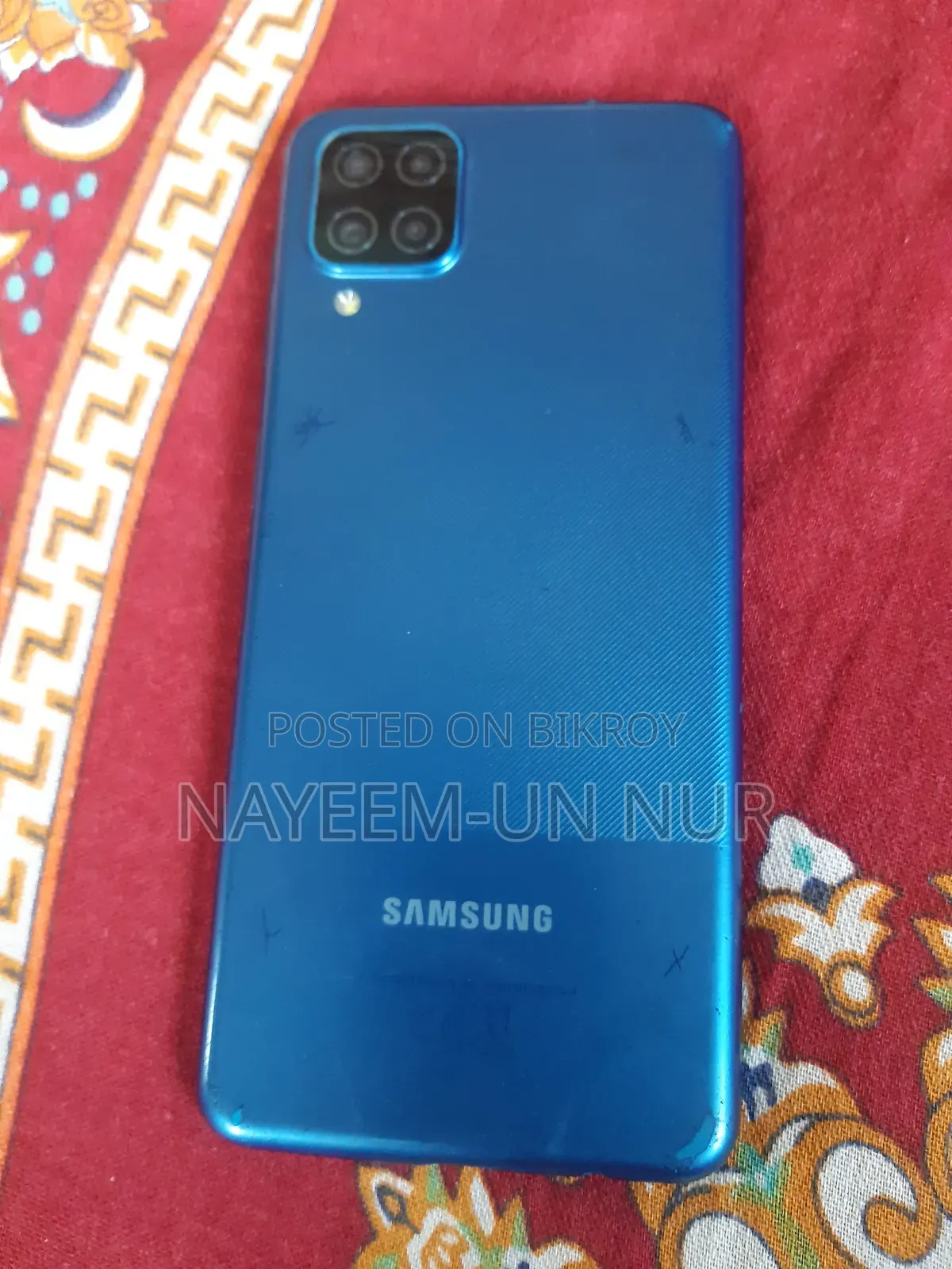 সিমসাং গ্যালাক্সি এ১২ ১২৮ জিবি ব্লু
