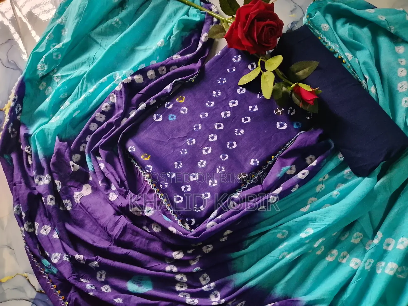 সুতির থ্রি পিস প্রিমিয়াম কোয়ালিটি