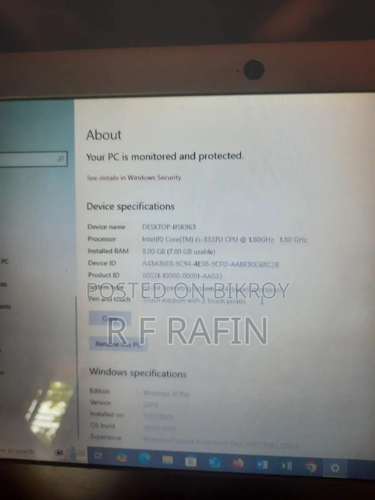 Laptop Acer Aspire V5-471G 8GB Intel Core i5 SSD 256GB