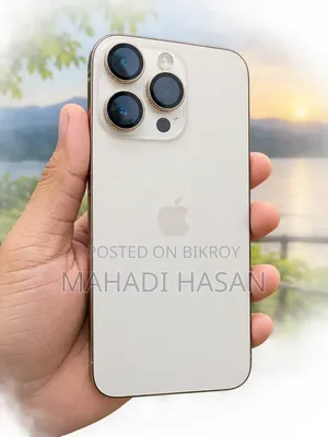 অ্যাপল আইফোন ১৬ প্রো ম্যাক্স ২৫৬ জিবি গোল্ড