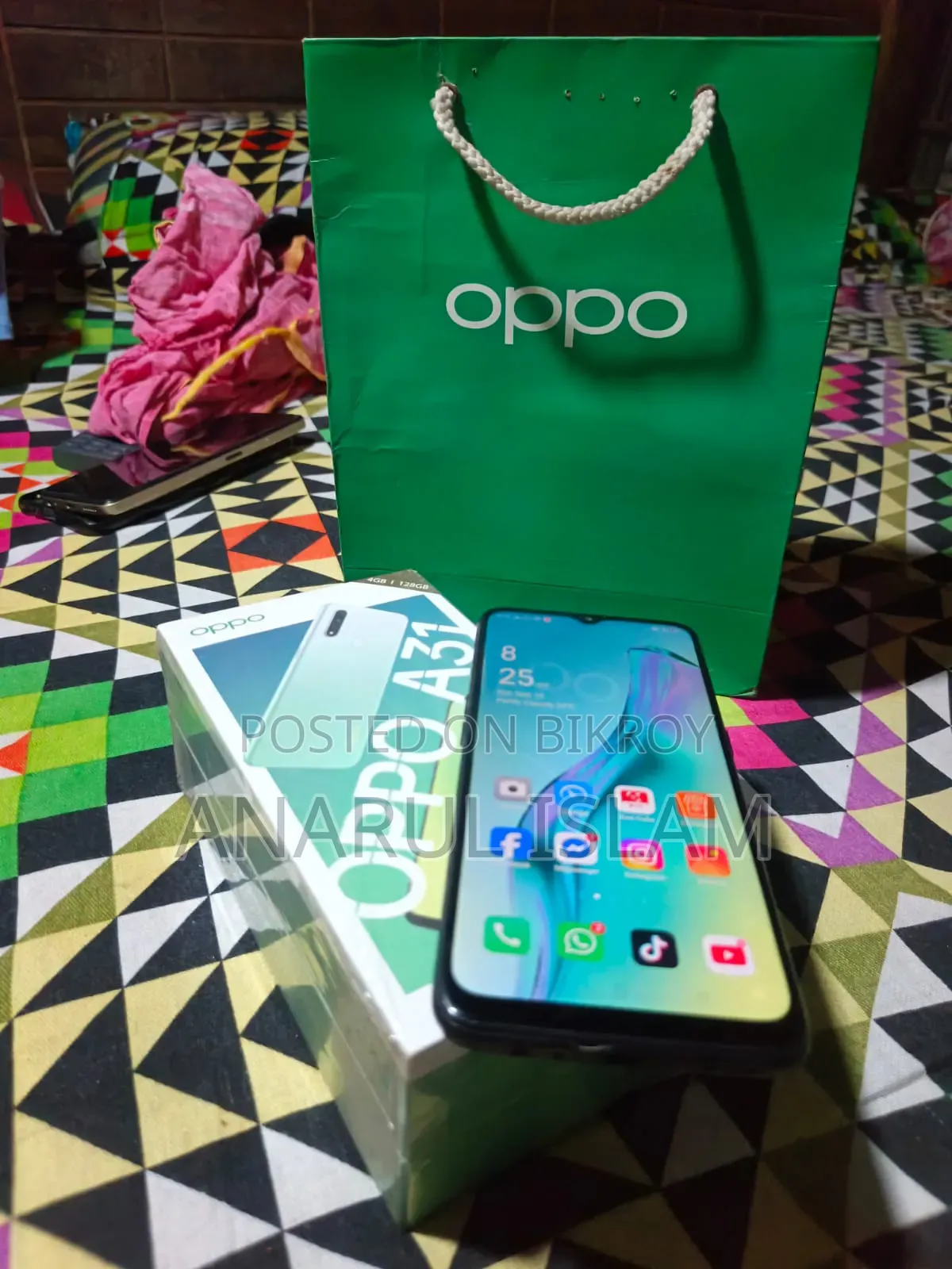 Oppo A31 128 GB ব্ল্যাক