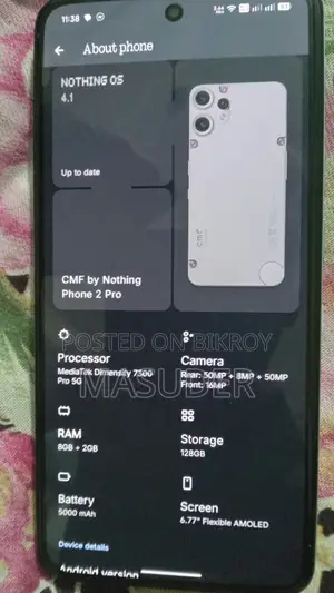 New Nothing Phone CMF Phone 2 Pro 128 GB Green