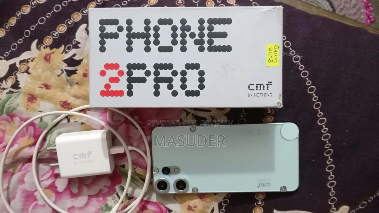 New Nothing Phone CMF Phone 2 Pro 128 GB Green