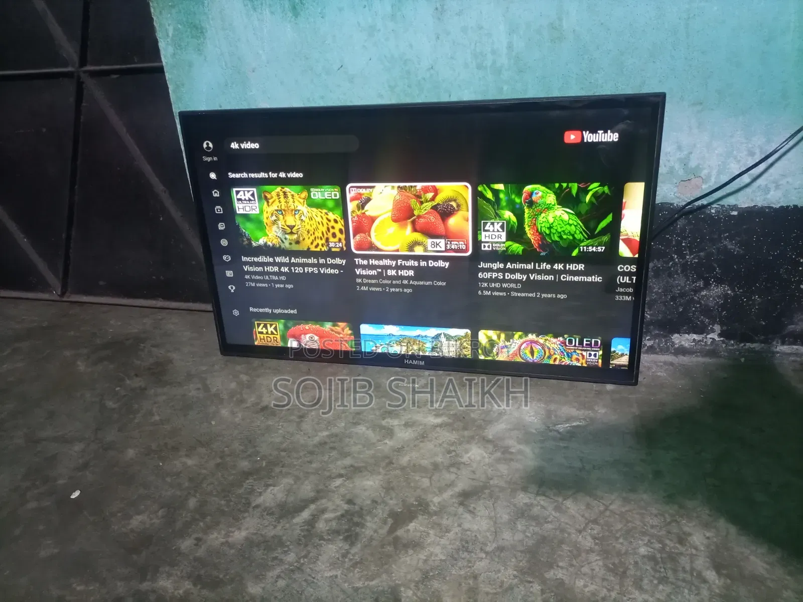 32 Inch Android TV Double Glass