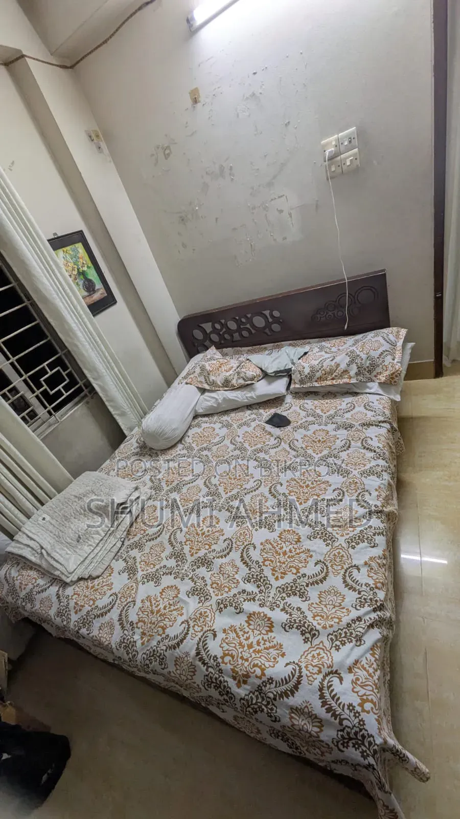 খাট বিক্রয় করা হবে।