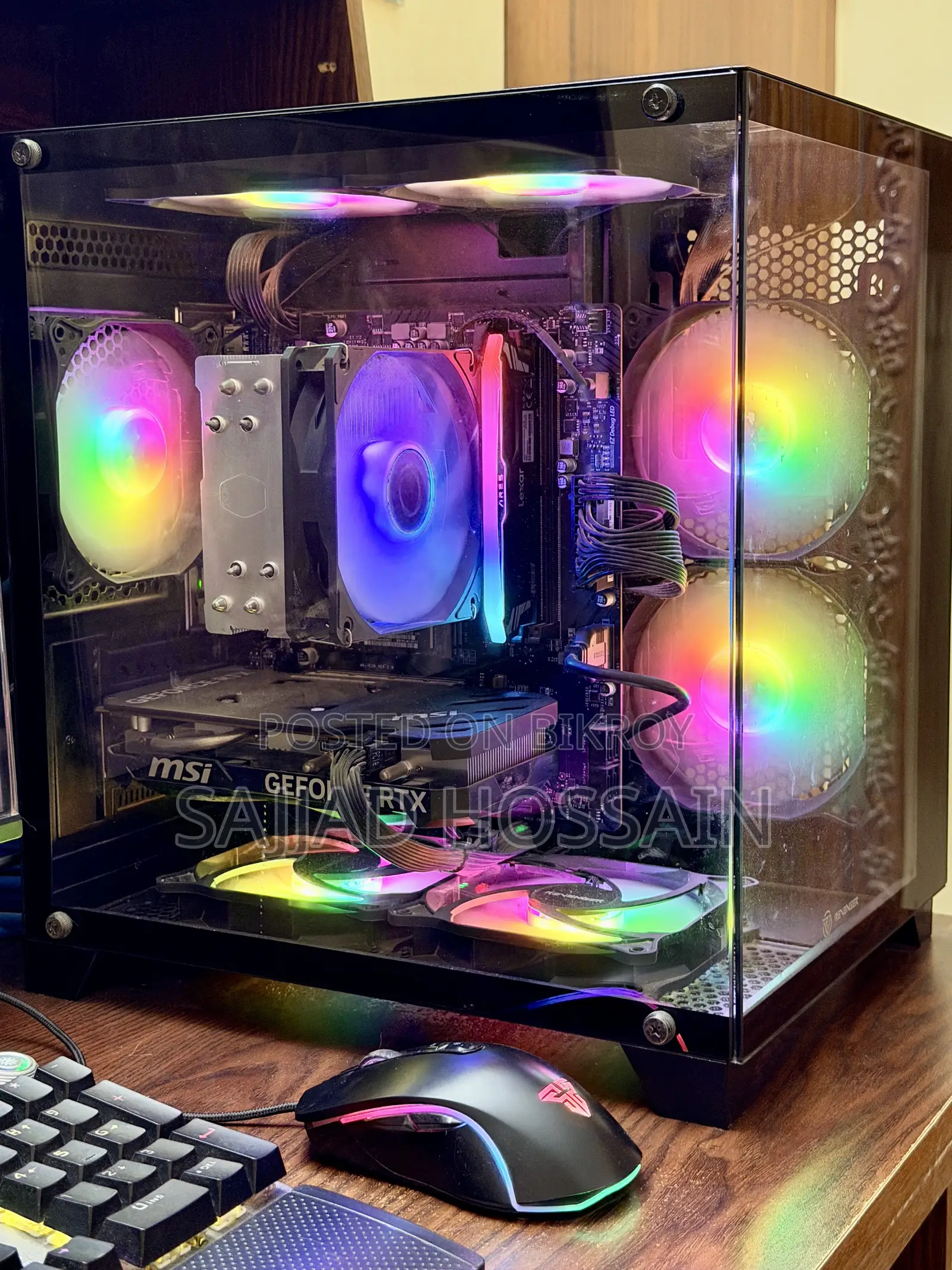 Desktop Computer 16GB AMD Ryzen 5 SSD 1T