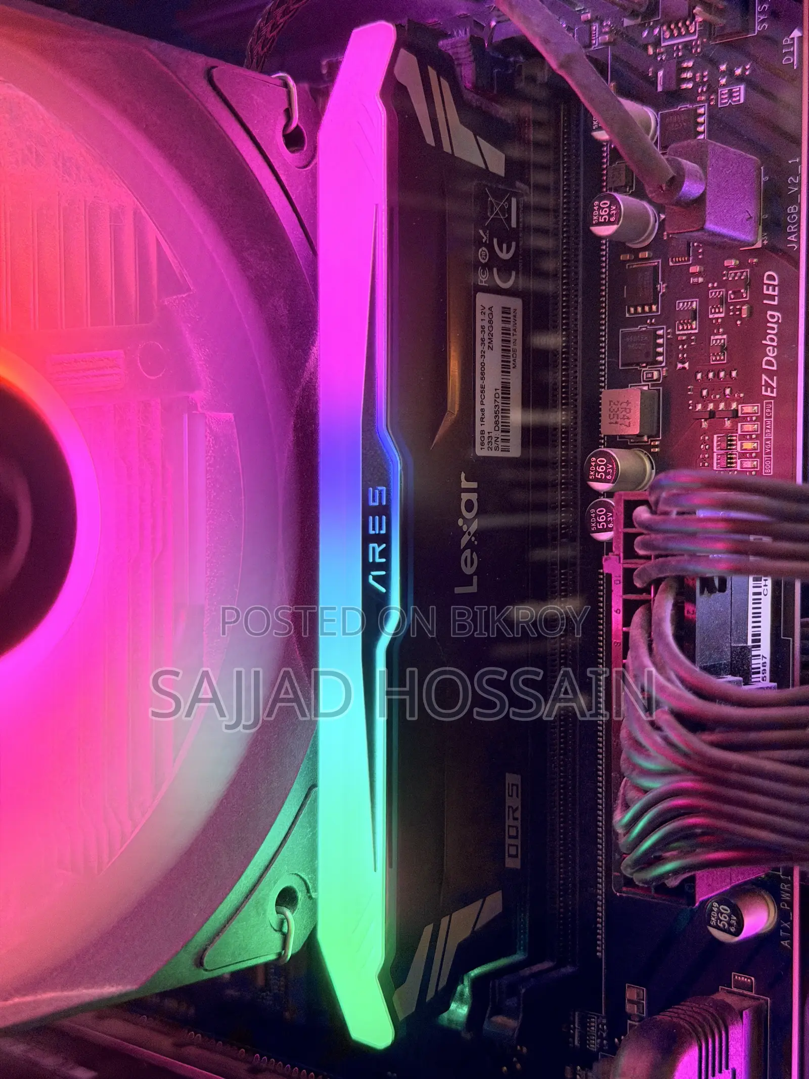 Desktop Computer 16GB AMD Ryzen 5 SSD 1T