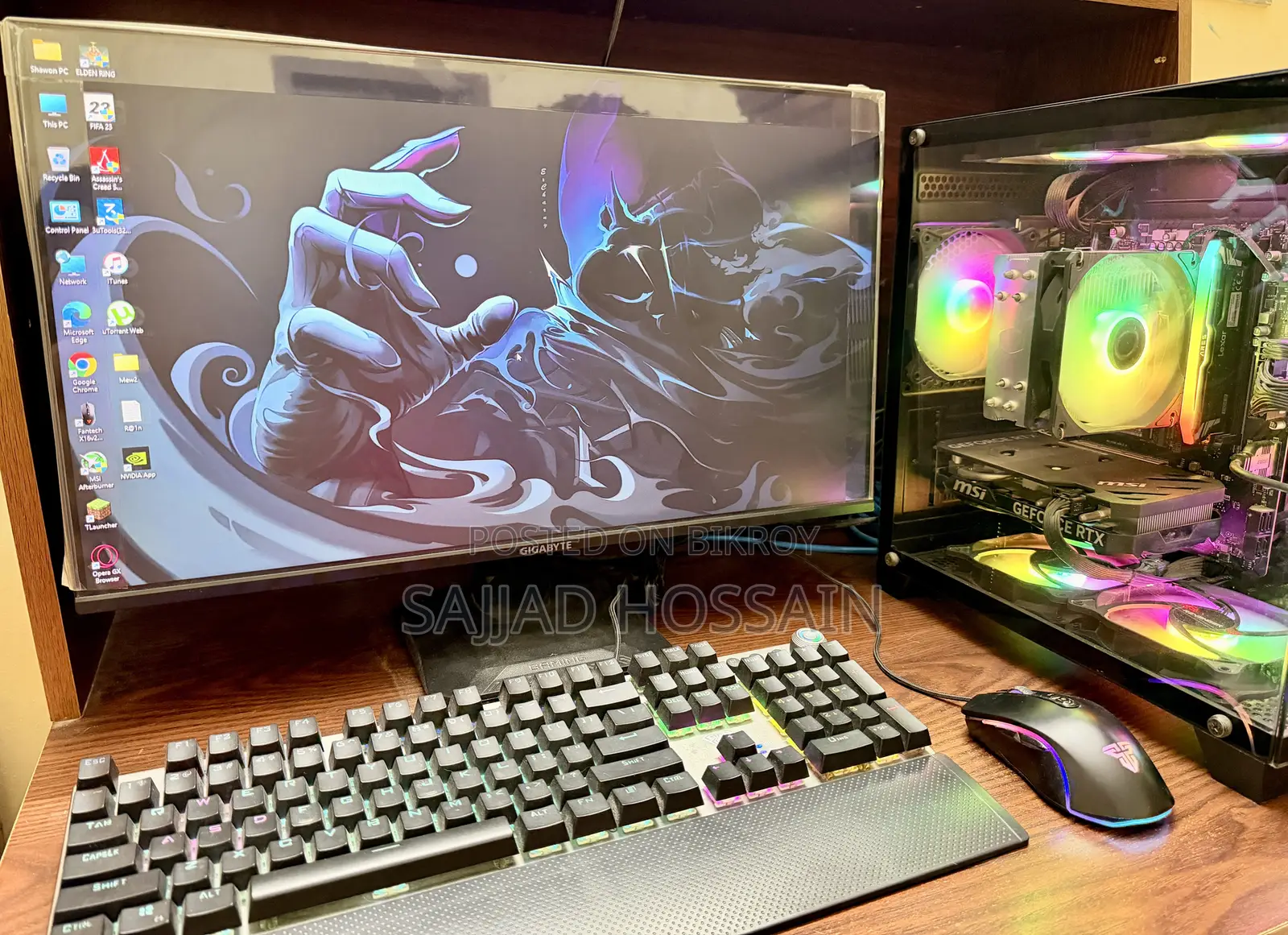 Desktop Computer 16GB AMD Ryzen 5 SSD 1T
