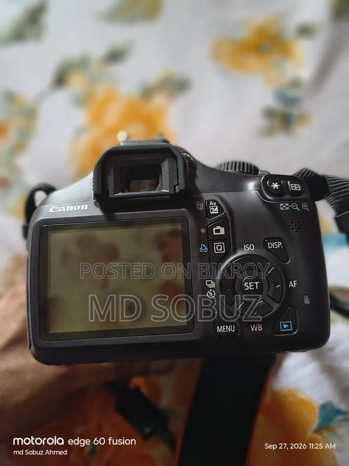 Canon EOS 1100D DSLR Camera + 18-55mm Lens