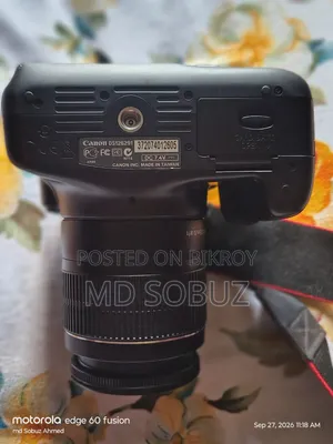 Canon EOS 1100D DSLR Camera + 18-55mm Lens