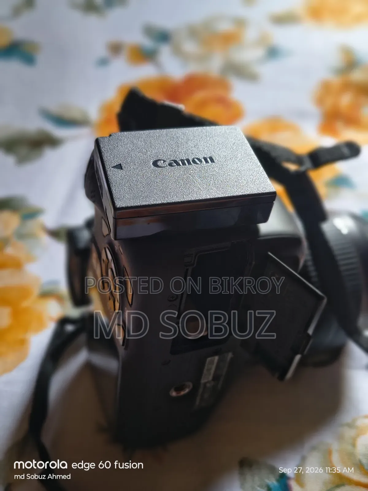 Canon EOS 1100D DSLR Camera + 18-55mm Lens