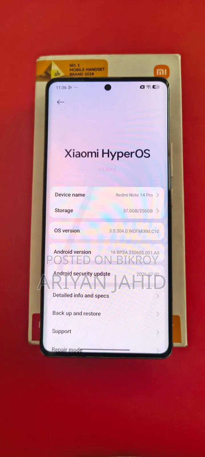 Xiaomi 14 Pro 256 GB Gold
