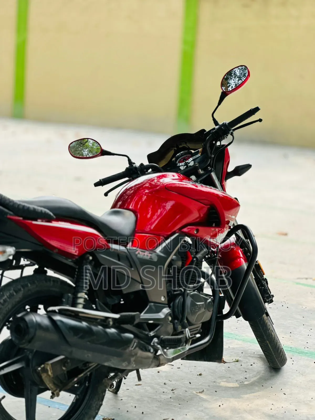 New Hero Hunk 150 2020 Red