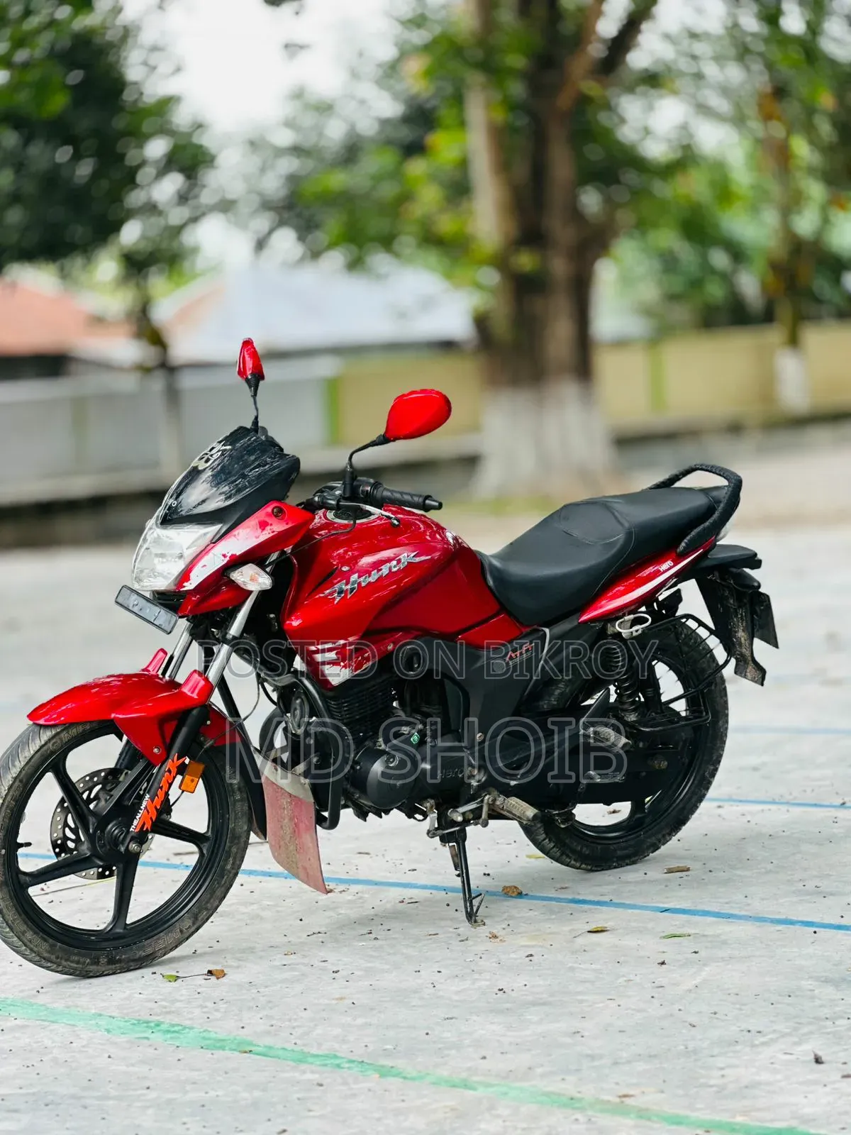 New Hero Hunk 150 2020 Red
