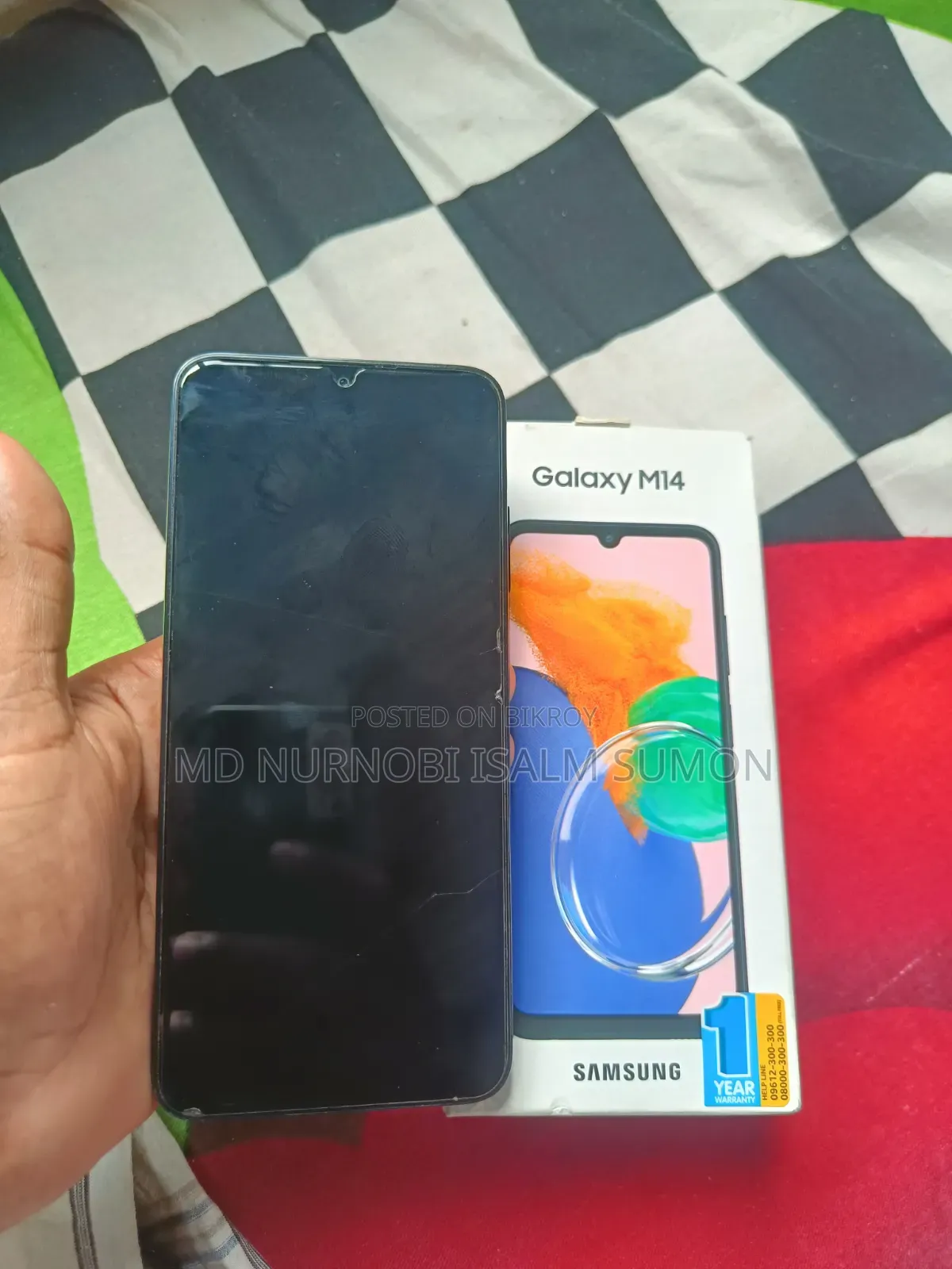 New Samsung Galaxy M14 64 GB Black