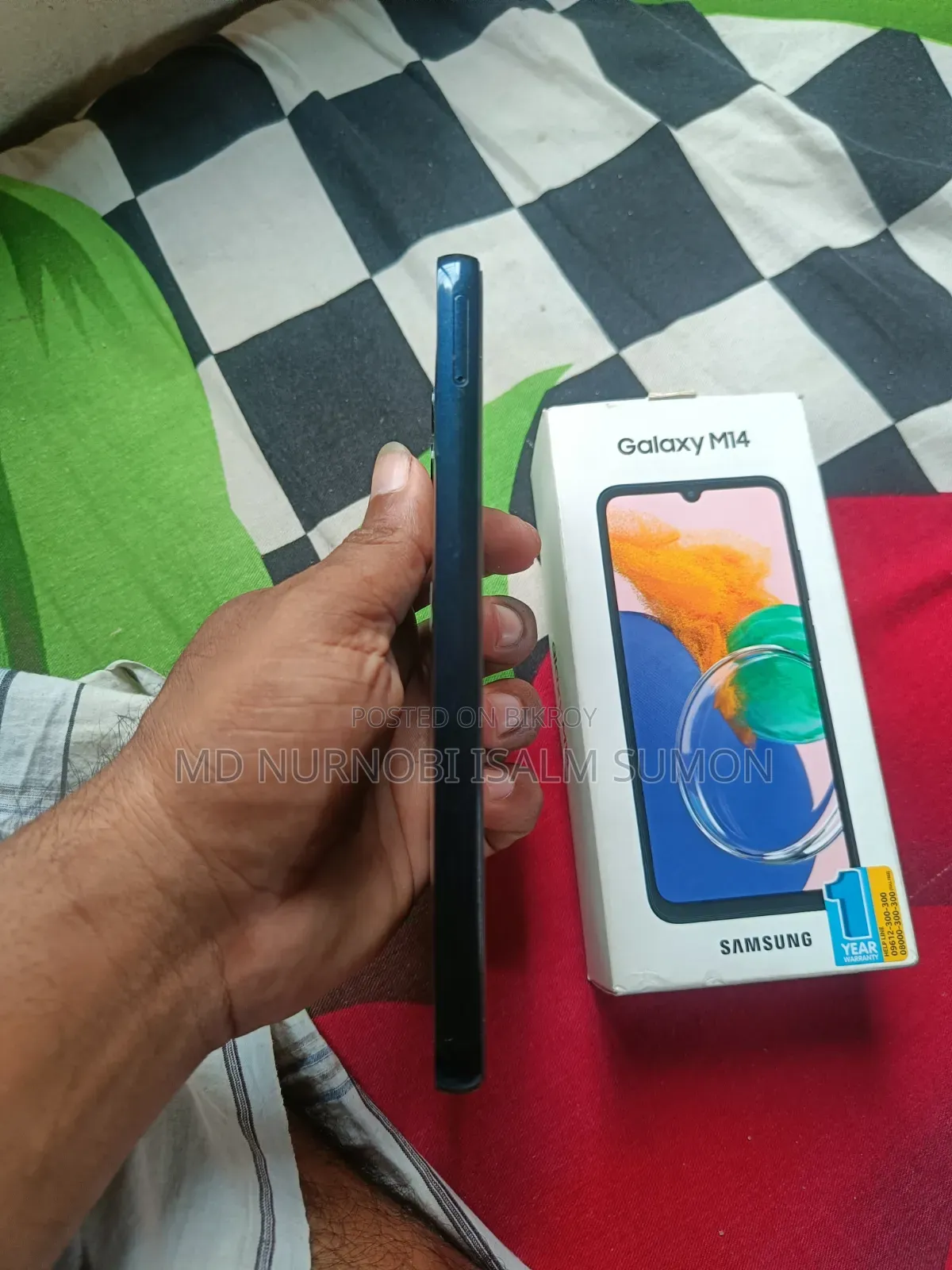 New Samsung Galaxy M14 64 GB Black