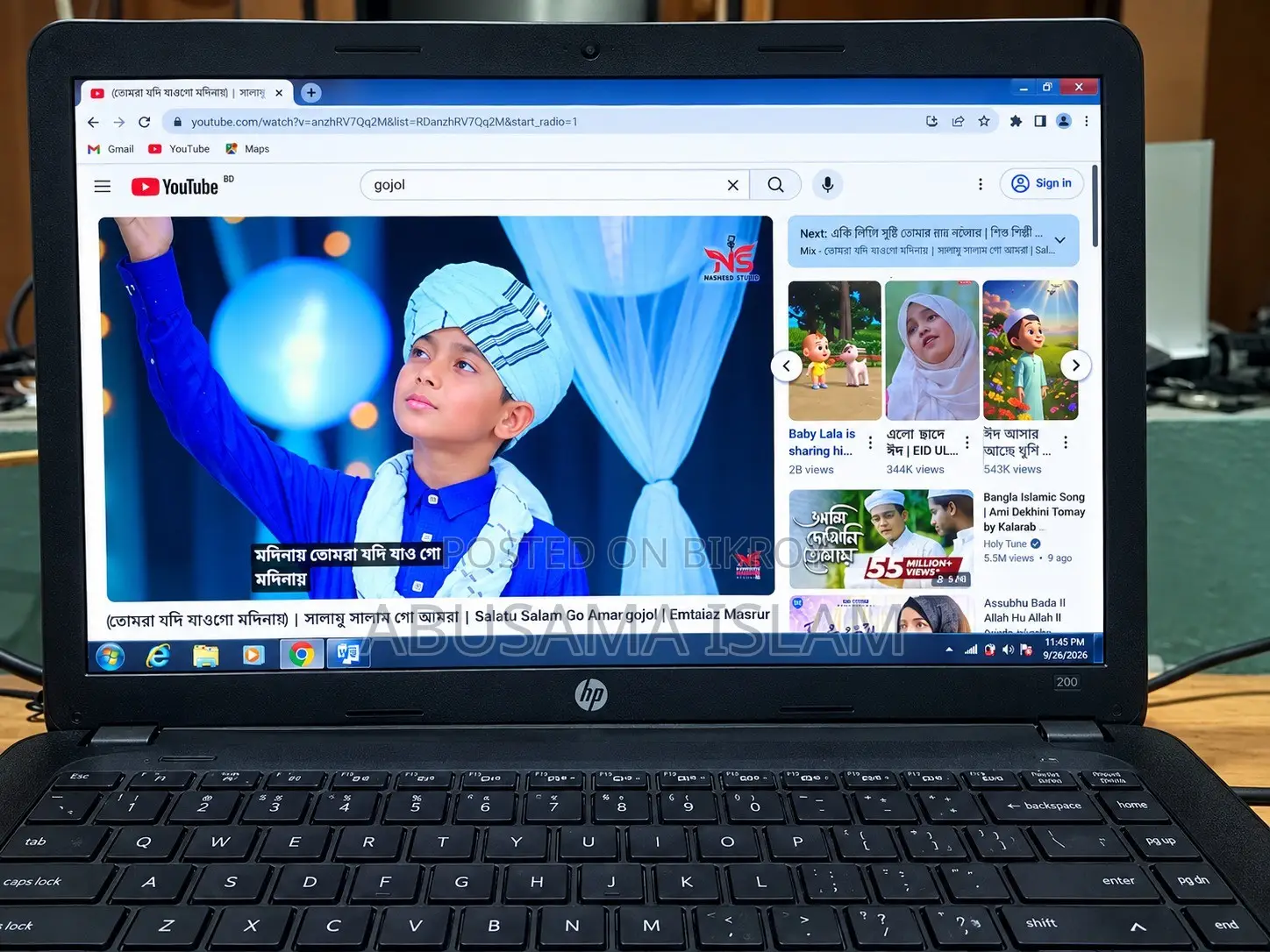 Laptop HP 4GB Intel Core i3 HDD 320GB
