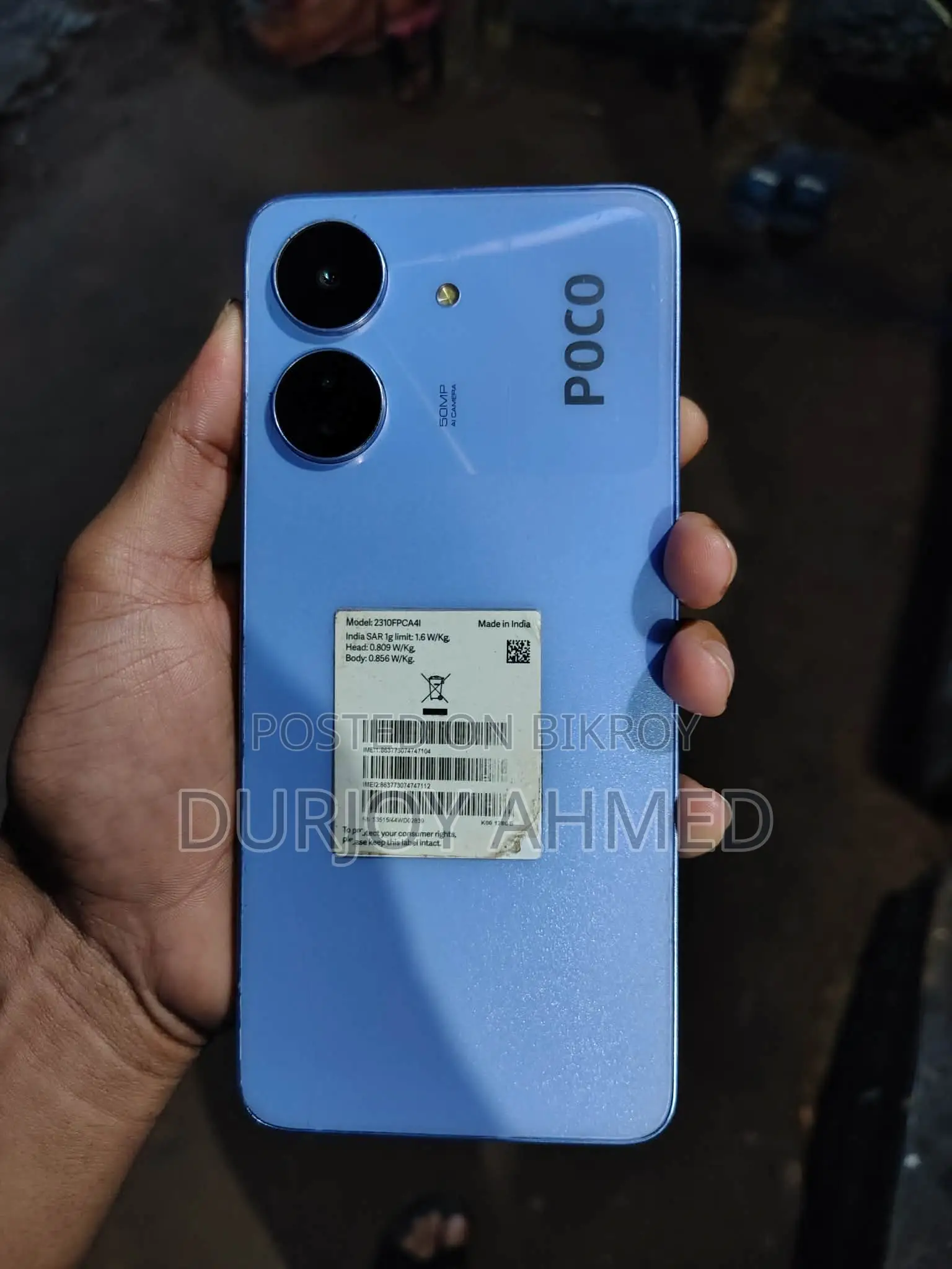 Xiaomi Poco C65 128 GB Blue