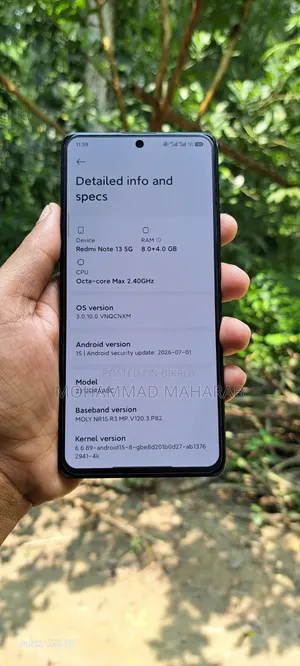 Xiaomi Redmi Note 13 128 GB Black