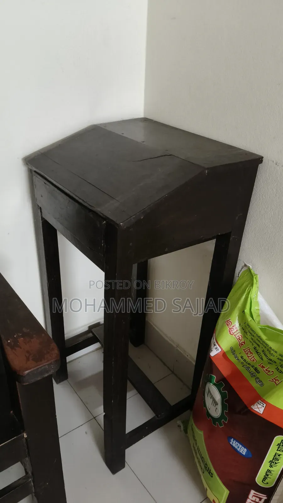 Wooden Table and Chair