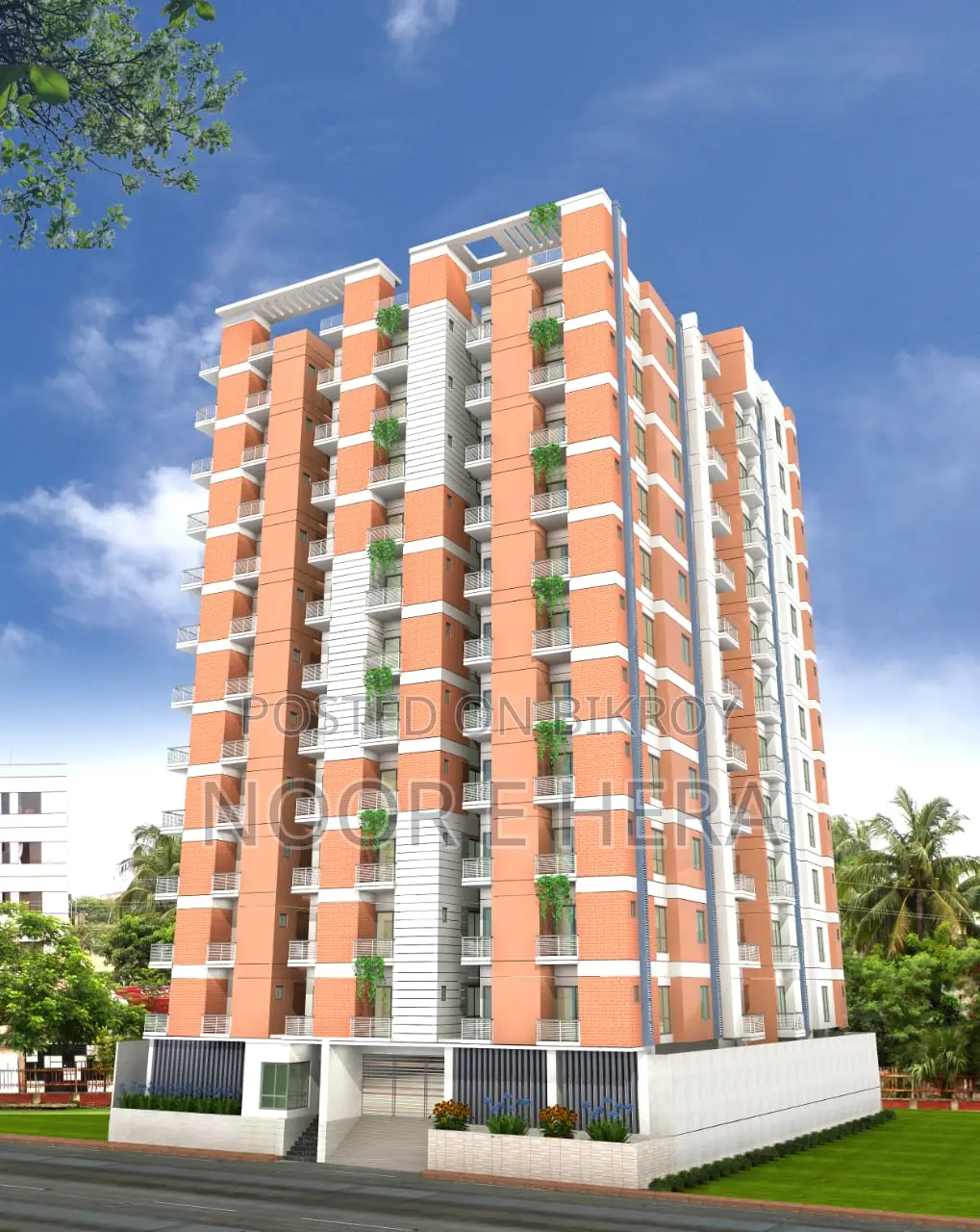 3 Bedroom Apartment in Noor E Hera (Real), Mohammadpur for Sale