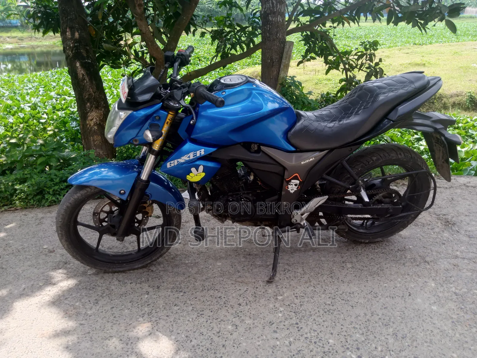 Suzuki Gixxer 2017 Blue