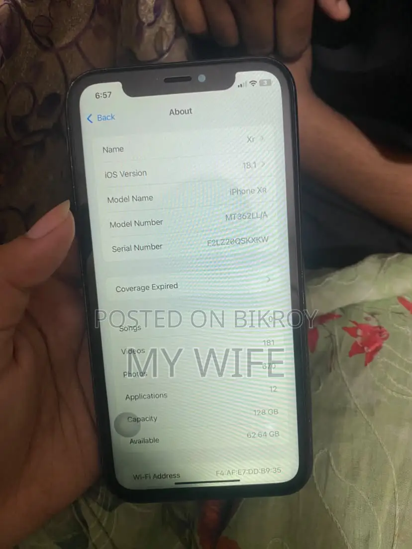 Apple iPhone XR 128 GB Black