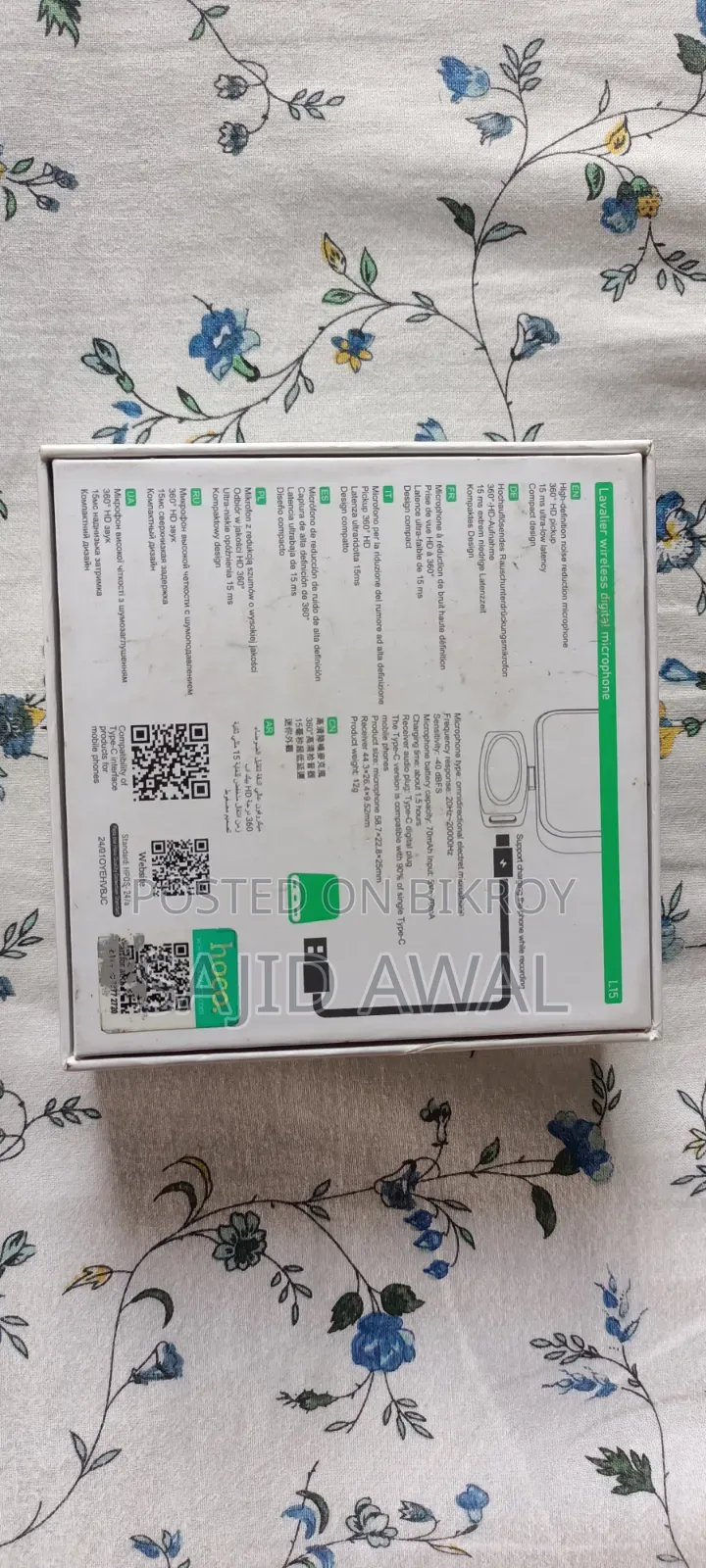 HOCO L15 Wireless Microphone