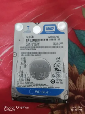 500 GB HDD WD (Health 98%)