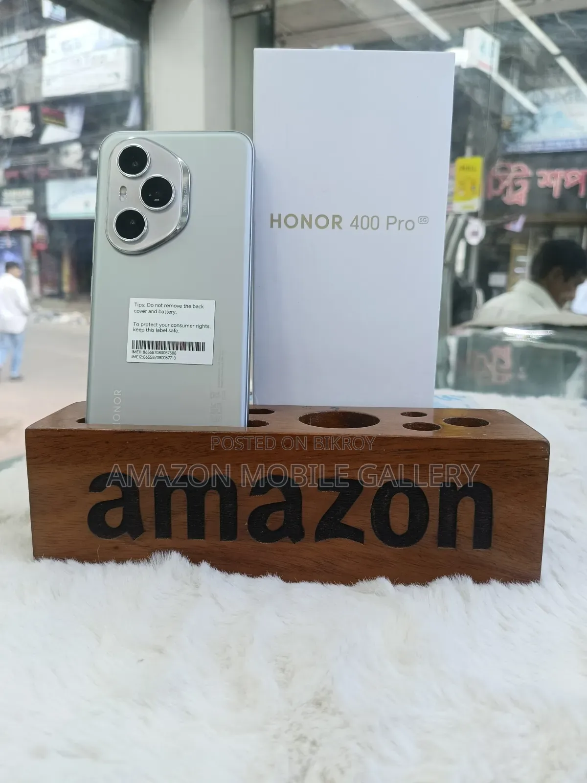 অনার ৪০০ প্রো ৫১২ জিবি গ্রে