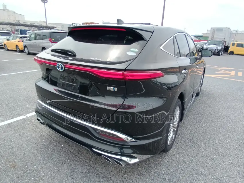 টয়োটা হ্যারিয়ার জেড ২০২০ কালো