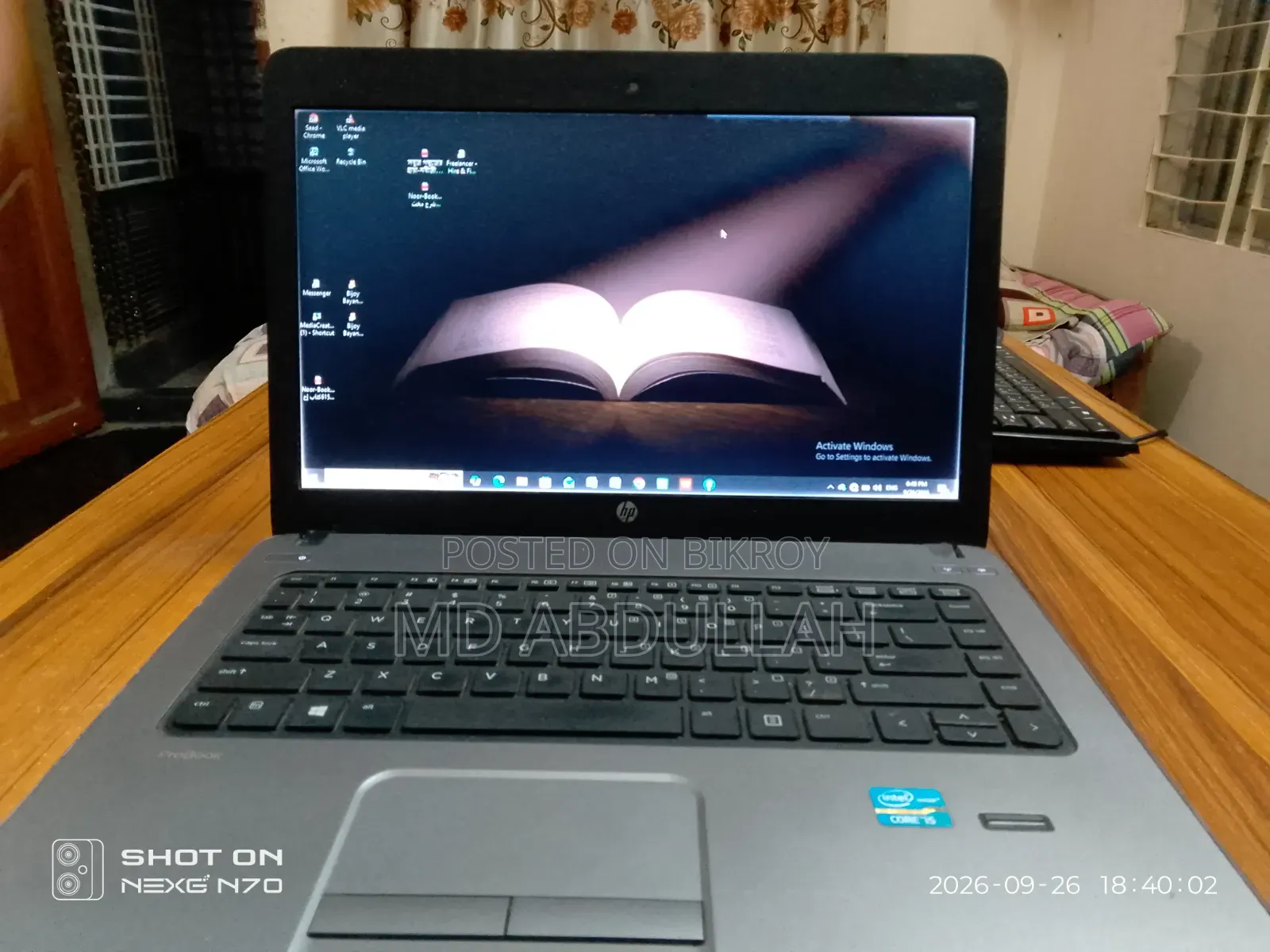 Laptop HP ProBook 440 4GB Intel Core i5 HDD+SSD 60GB