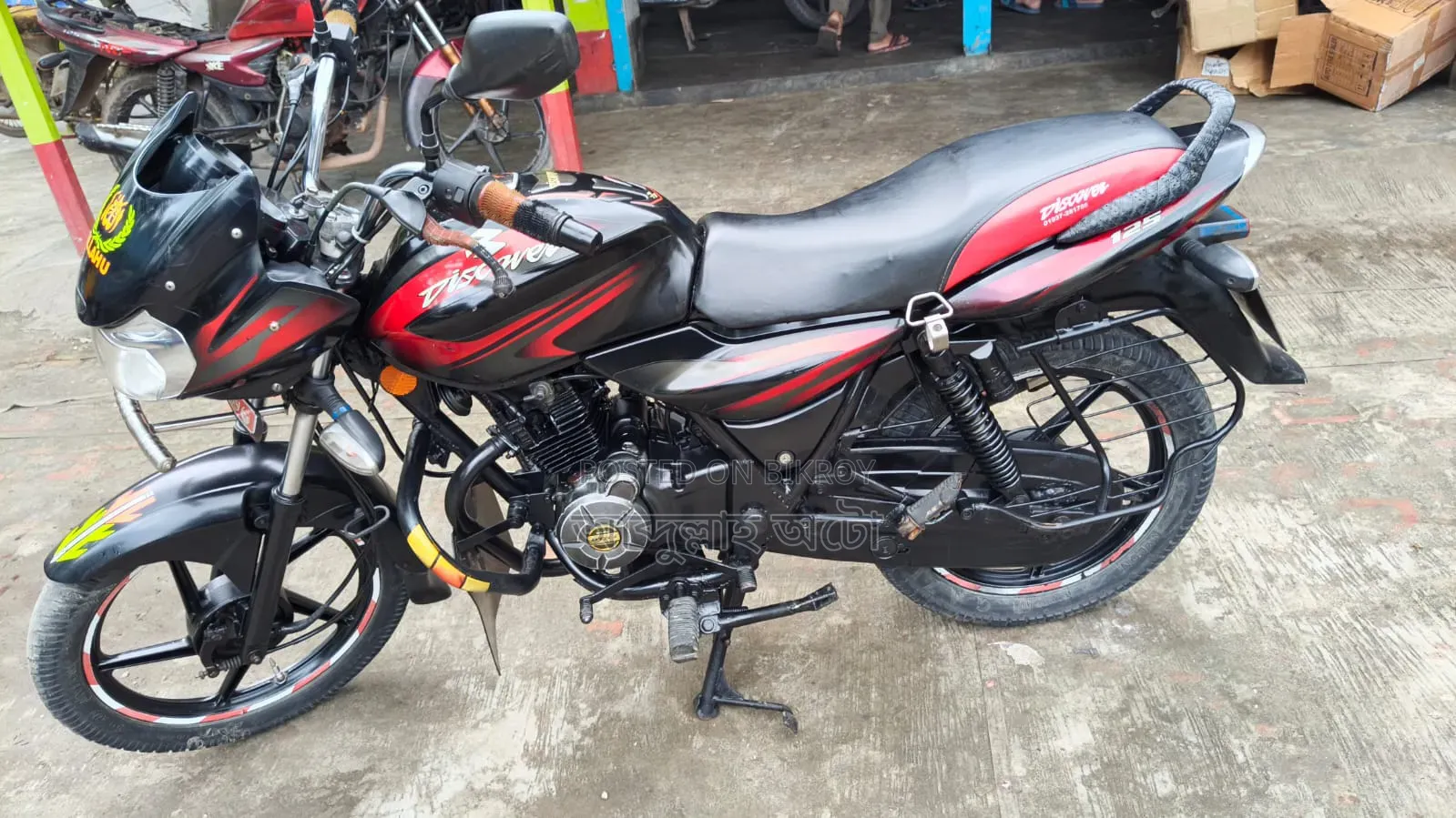 Bajaj Discover 125 2016 Black