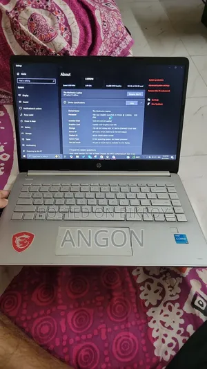 HP Laptop 4GB Intel Core i3 SSD 256GB