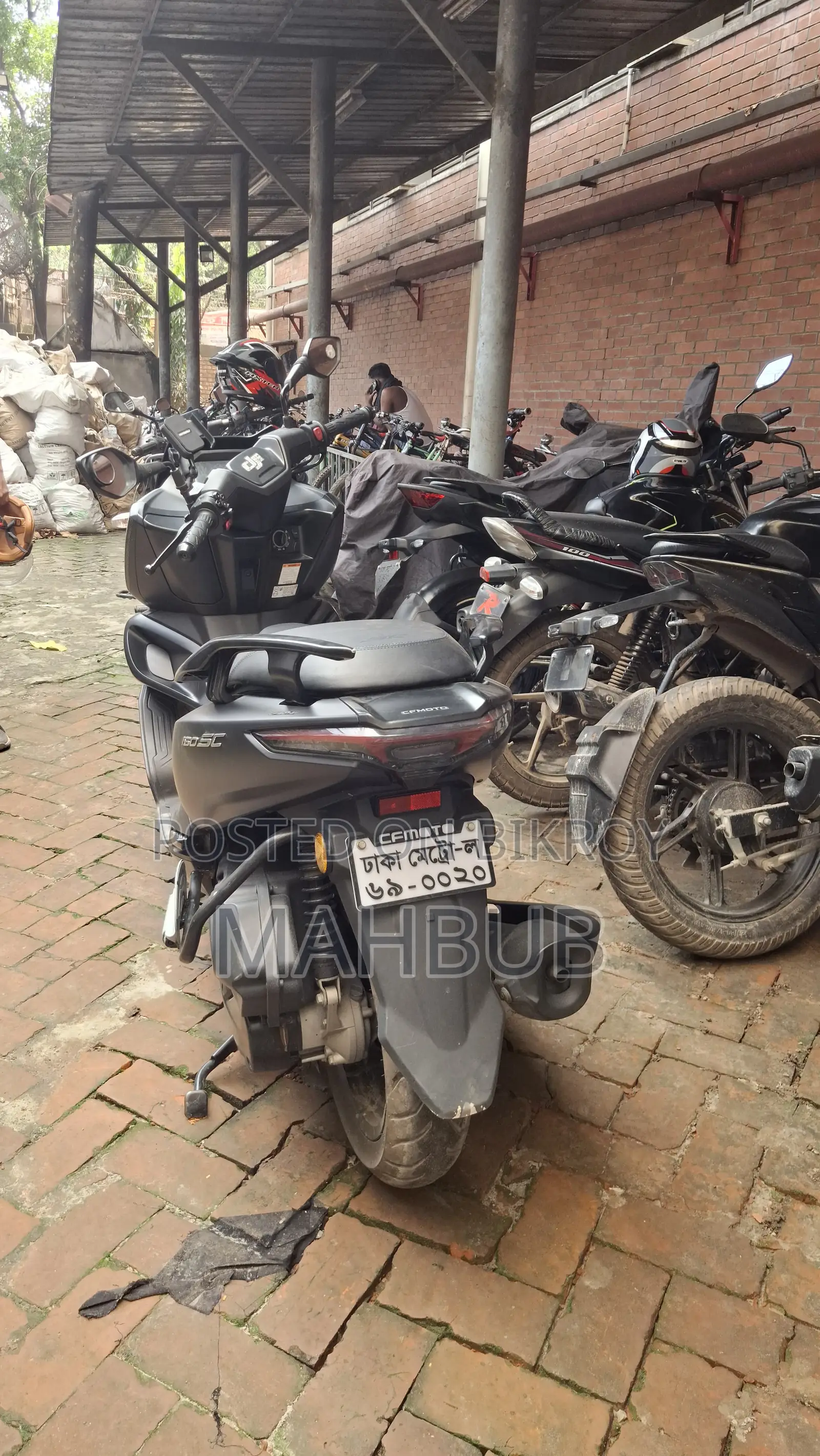 সিএফমোটো ১৫০এসসি ২০২৫ কালো