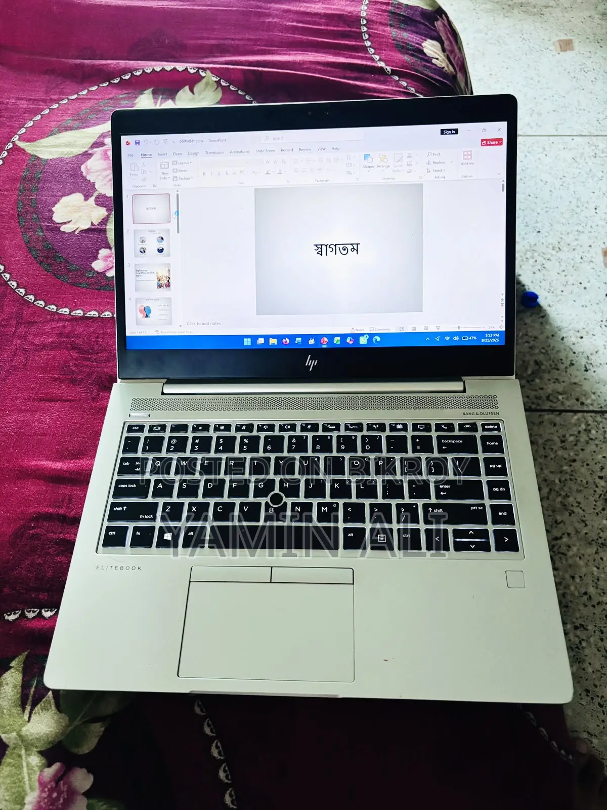 Laptop HP EliteBook 745 G6 8GB AMD Ryzen 5 eMMC 256GB