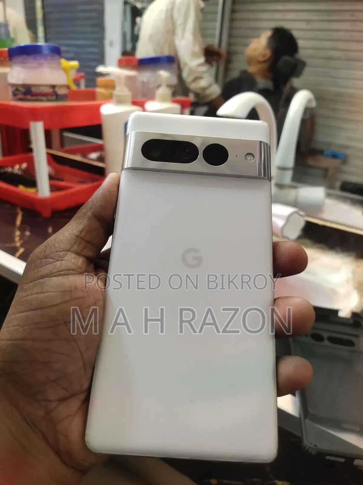 গুগল পিক্সেল ৭ প্রো ১২৮ জিবি সাদা