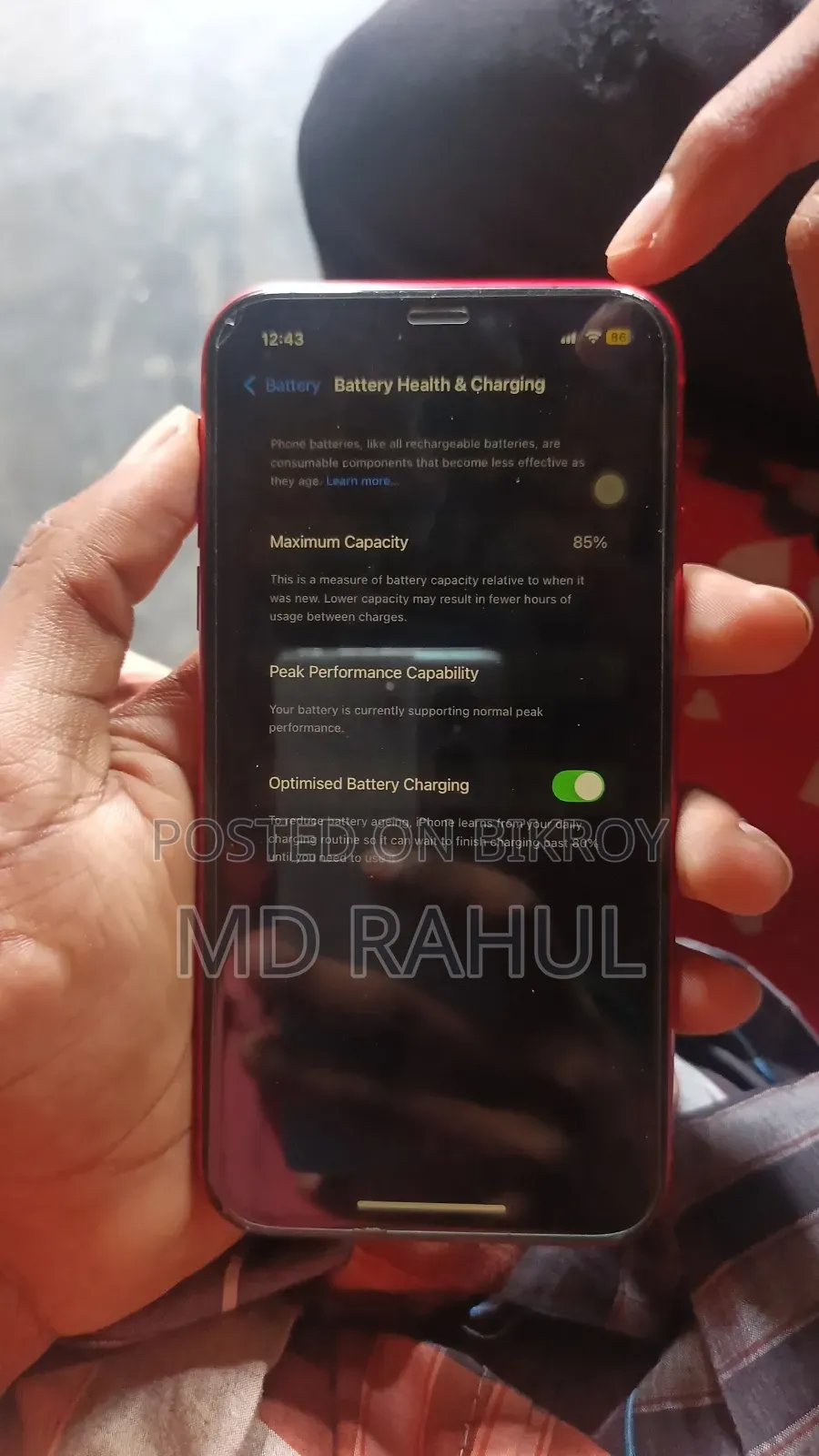 Apple iPhone XR 64 GB Red