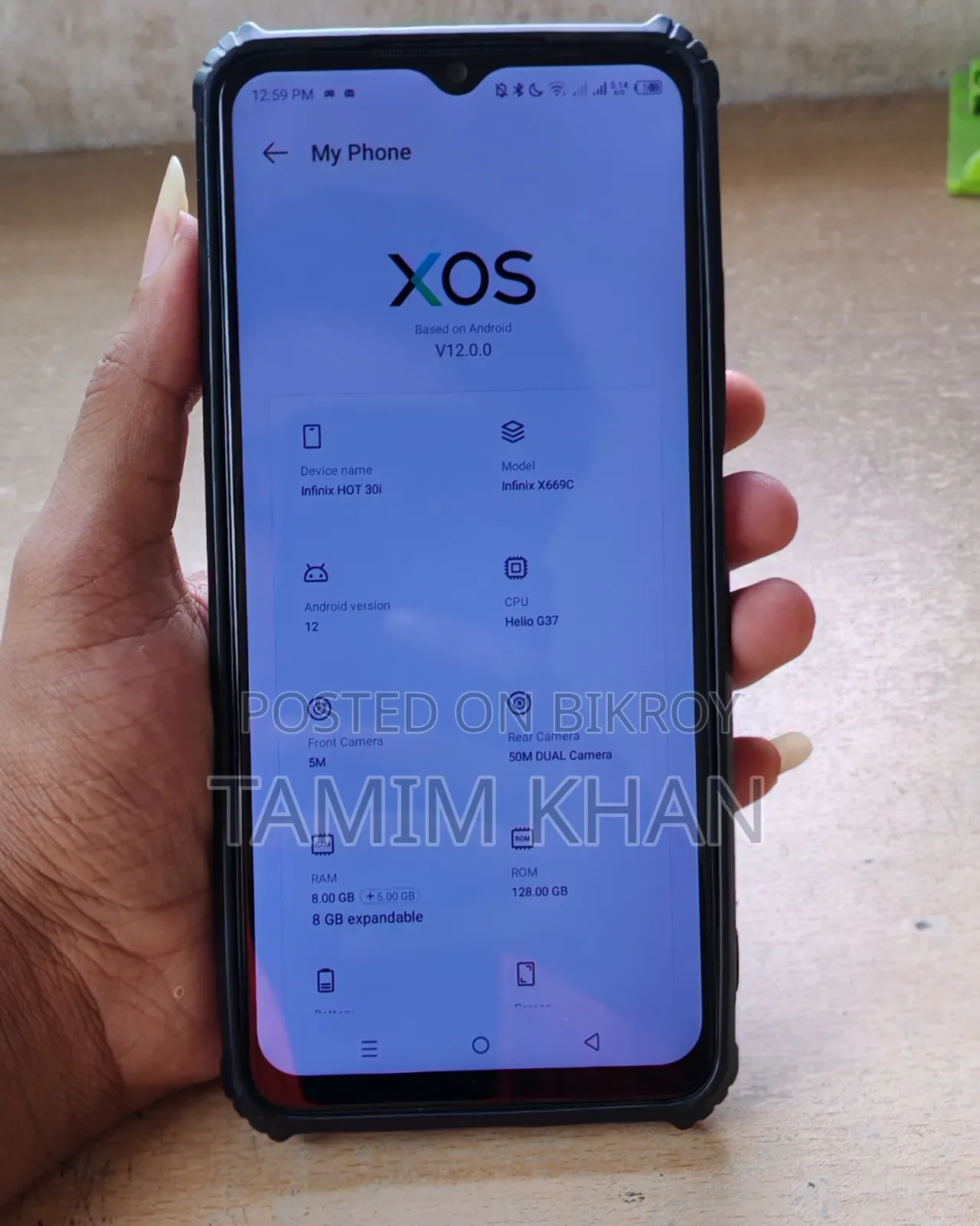 Infinix Hot 30i 128 GB Yellow