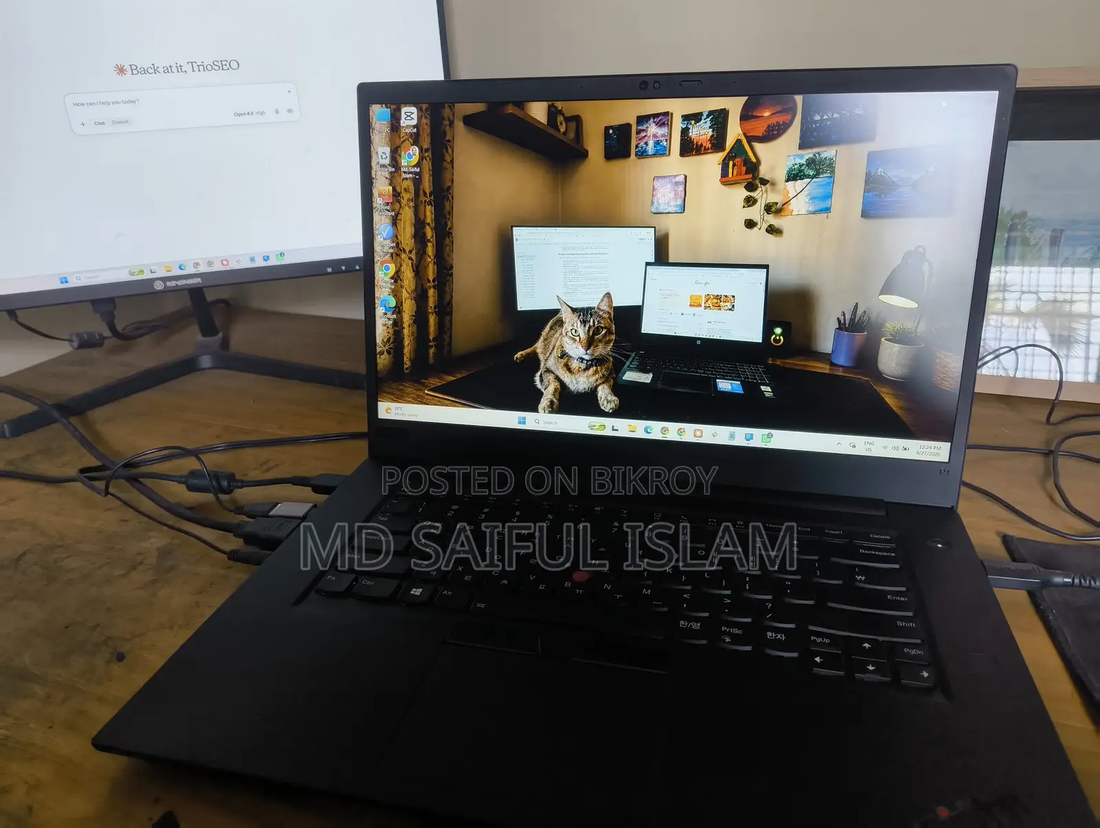 Laptop Lenovo ThinkPad P1 Gen 3 16GB Intel Core i9 SSD 512GB