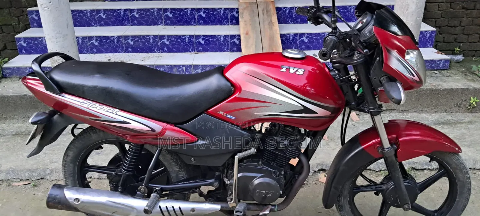 টিভিএস মেট্রো ২০২০ লাল