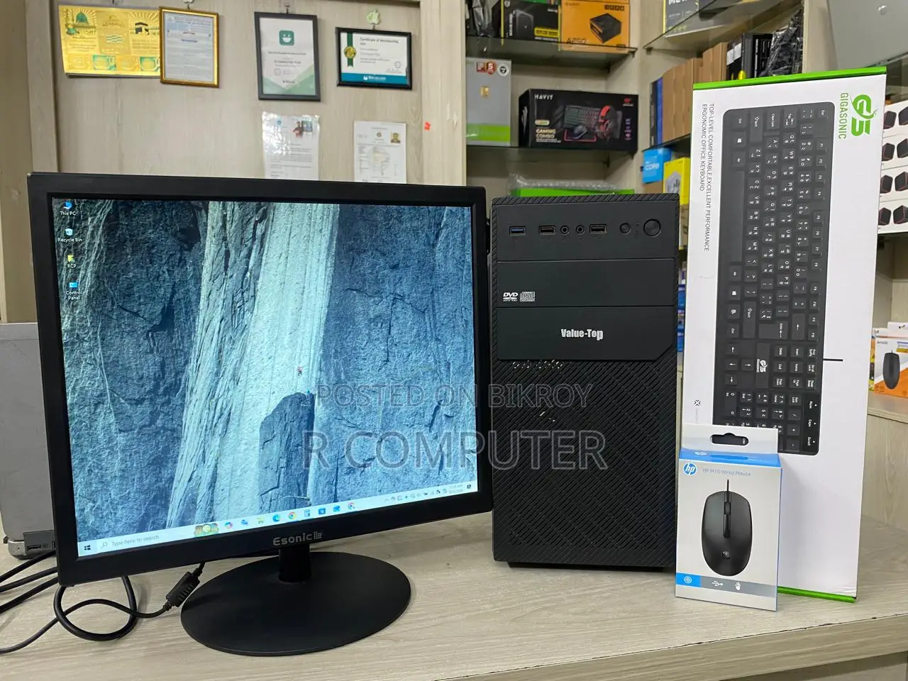 Desktop Computer Gigabyte 8GB Intel Core i5 SSD 128GB
