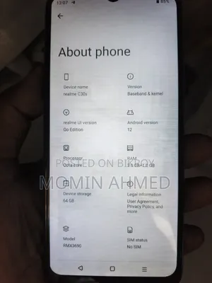 Realme C30s 64 GB Gray