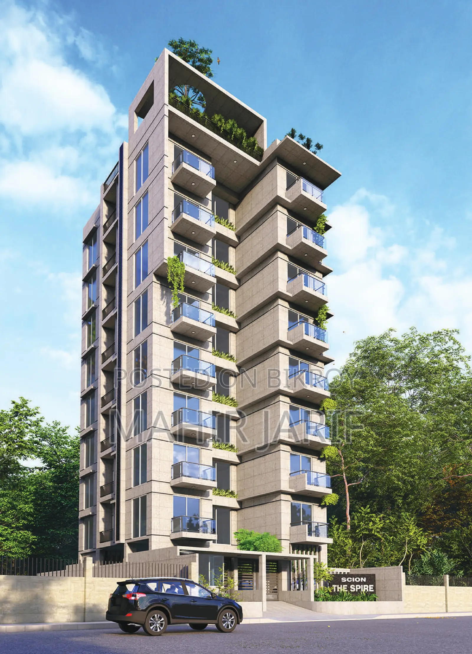 4 Bedroom Apartment in The Spire, Basundhara for sale