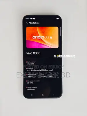 Vivo X300 256 GB Graphite