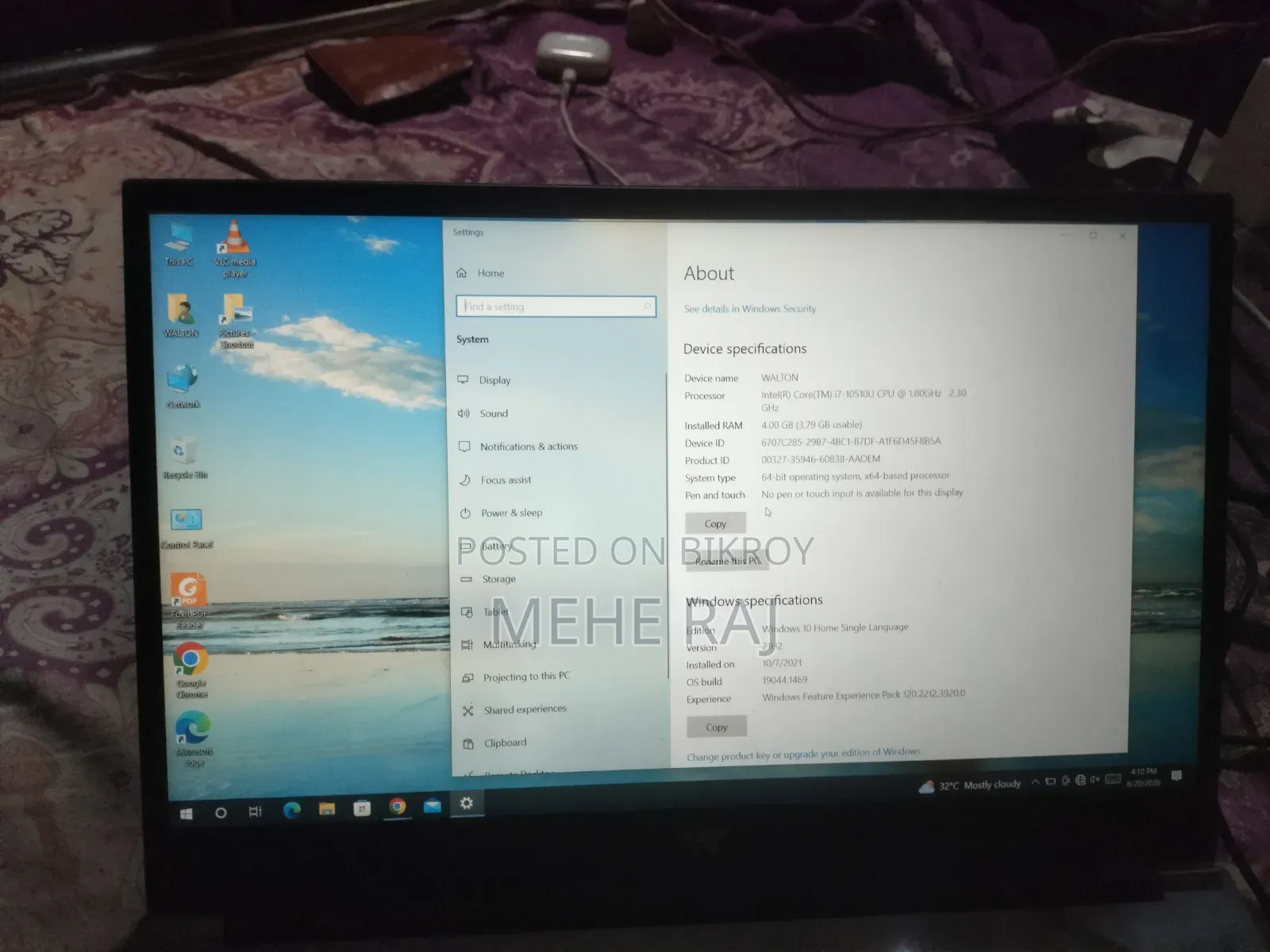 Laptop Asus B23E 4GB Intel Core i7 SSD 128GB
