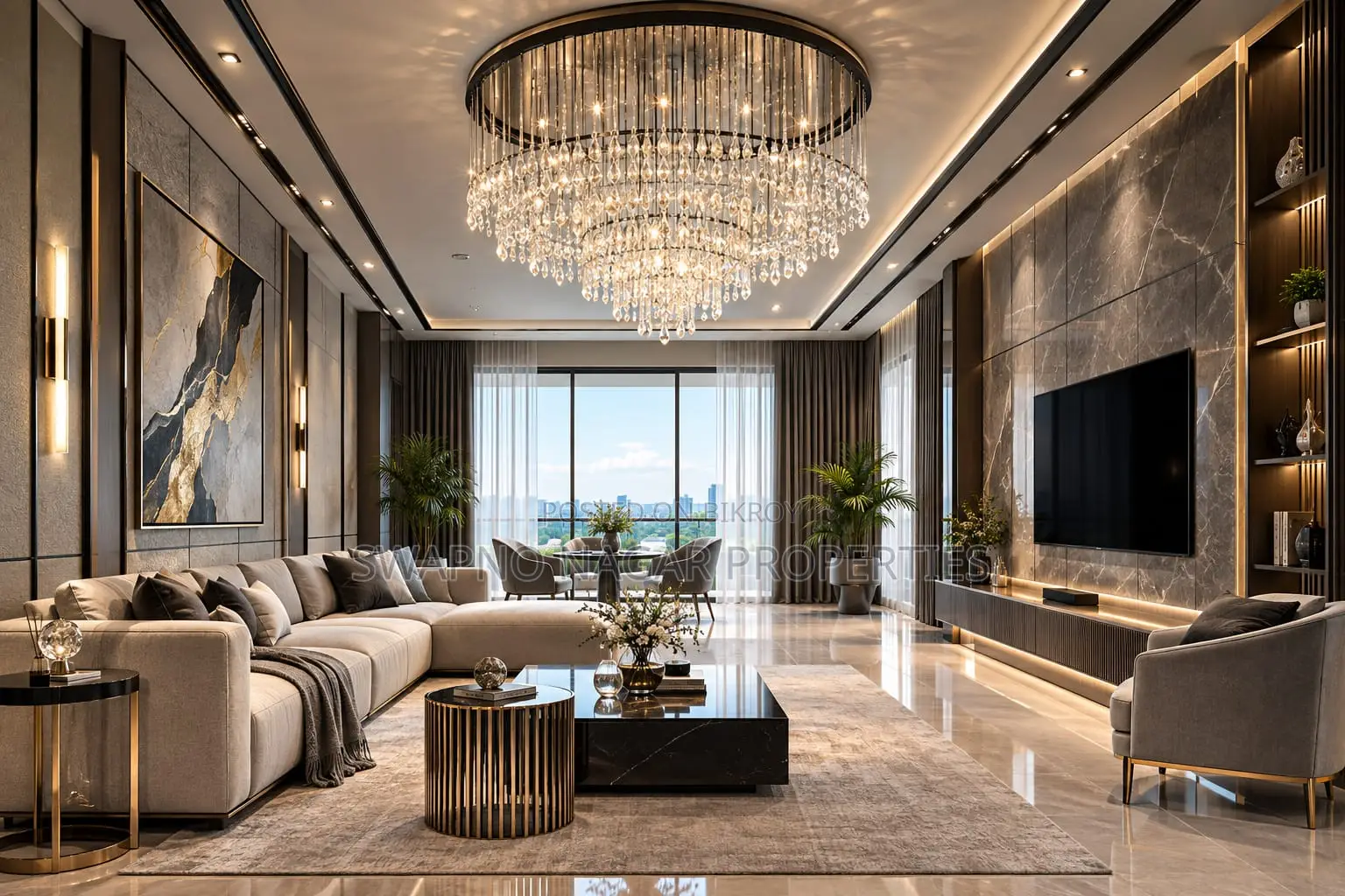 4 Bedroom Apartment in Swapno Nagar, Basundhara for sale