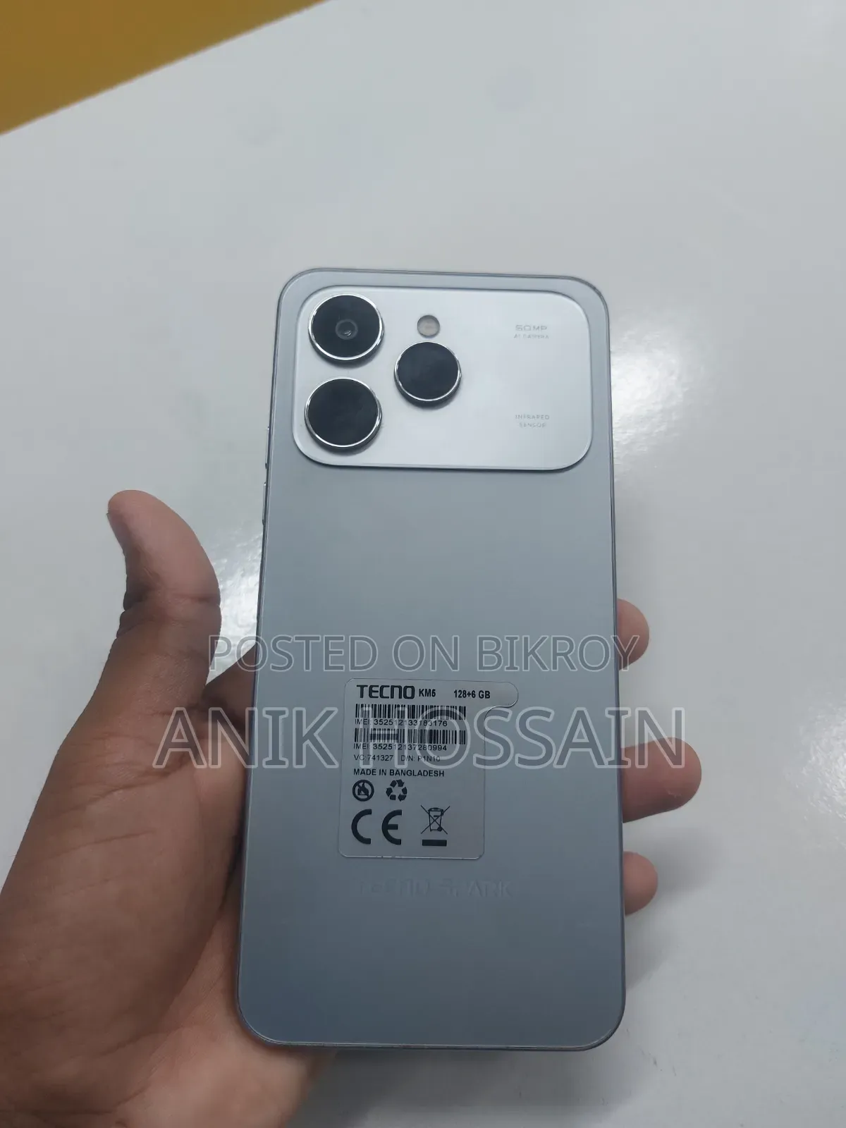 Tecno Spark 40 128 GB Gray