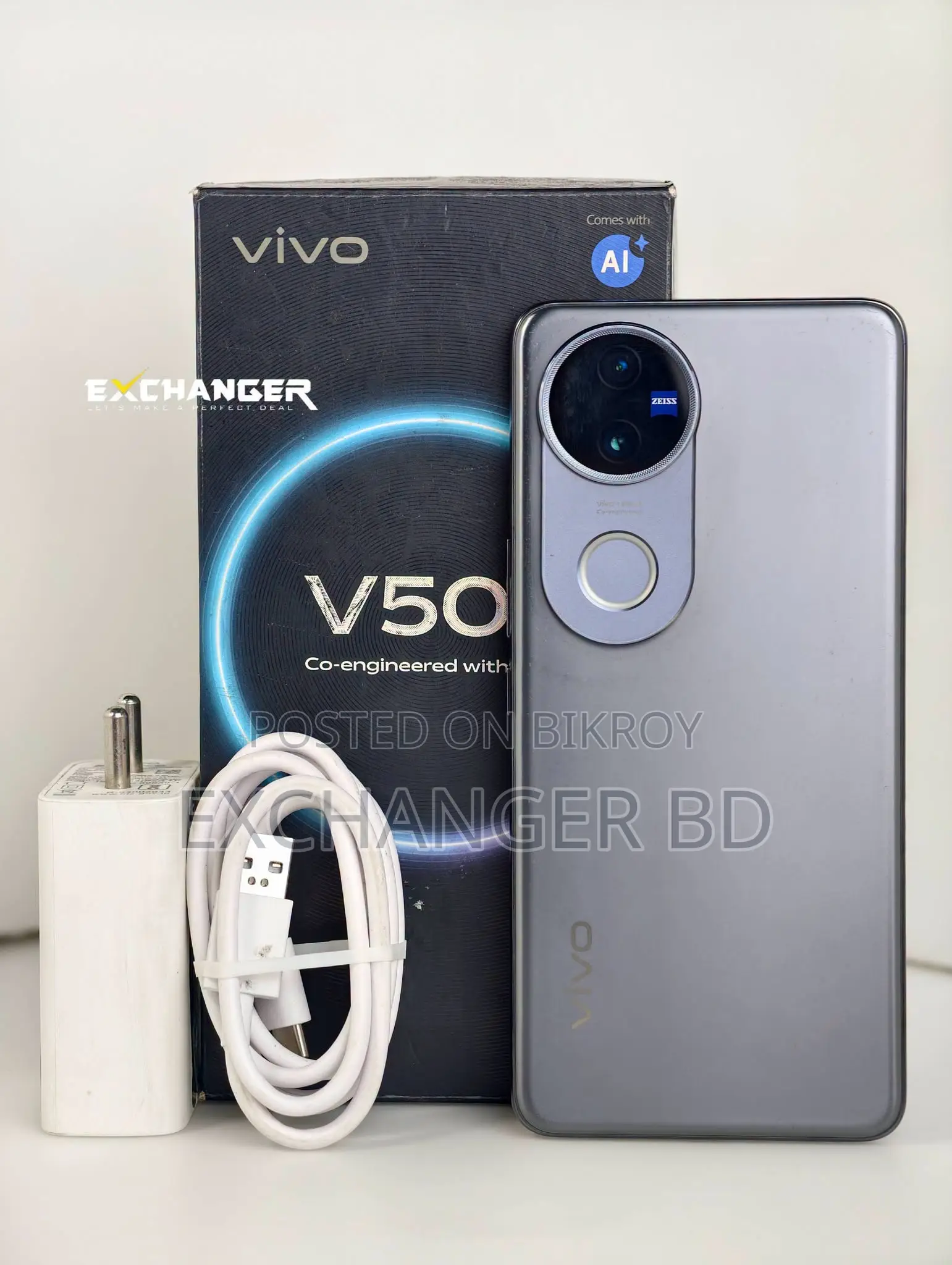 Vivo V50 128 GB Gray